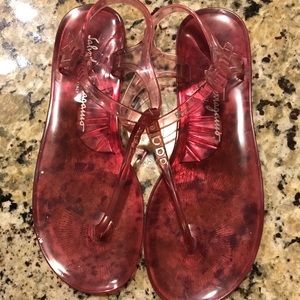 Salvatore Ferragamo jelly sandals